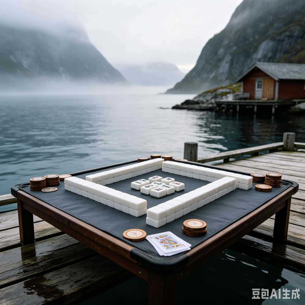 decorative mahjong tiles set