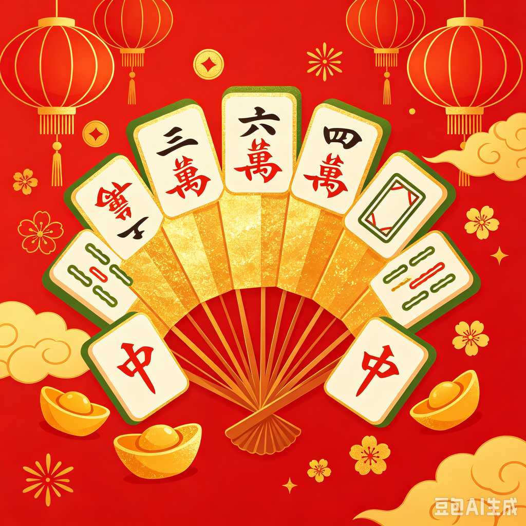 displayable mahjong set