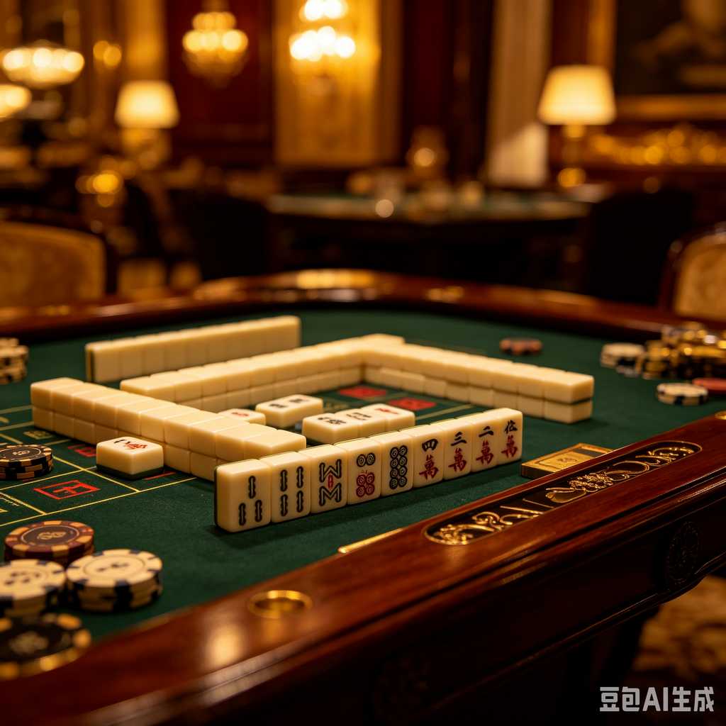 exquisite mahjong set for collection